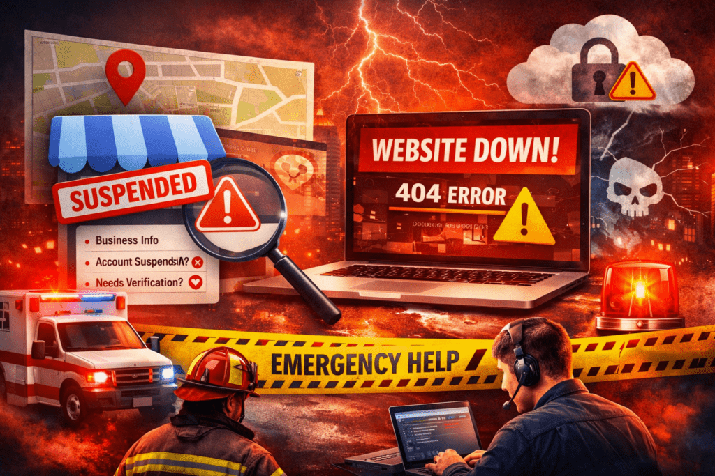 Emergency GMB and Website services
